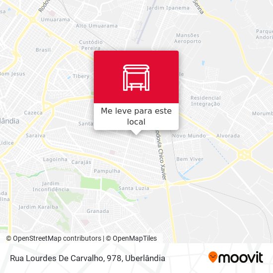 Rua Lourdes De Carvalho, 978 mapa