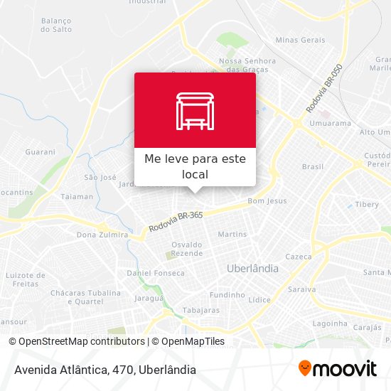 Avenida Atlântica, 470 mapa