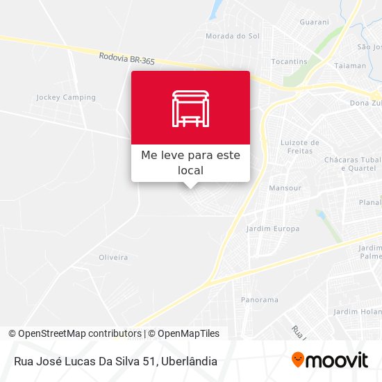 Rua José Lucas Da Silva 51 mapa