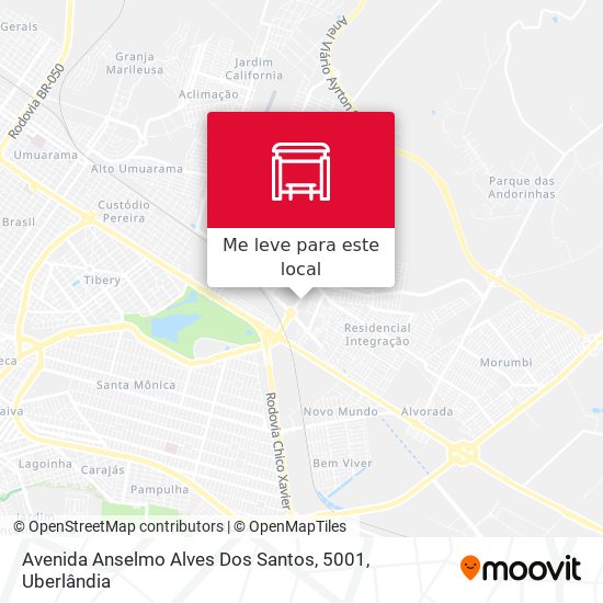 Avenida Anselmo Alves Dos Santos, 5001 mapa