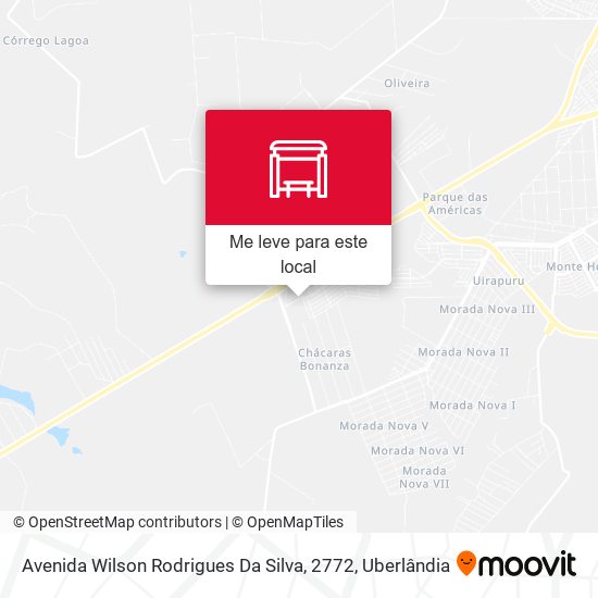 Avenida Wilson Rodrigues Da Silva, 2772 mapa
