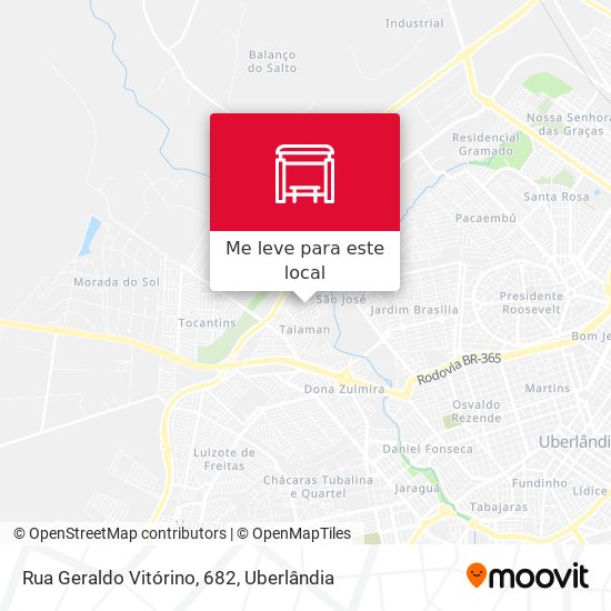 Rua Geraldo Vitórino, 682 mapa