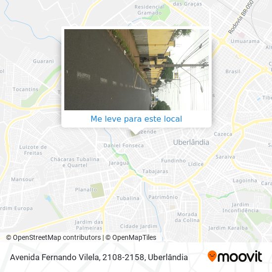 Avenida Fernando Vilela, 2108-2158 mapa