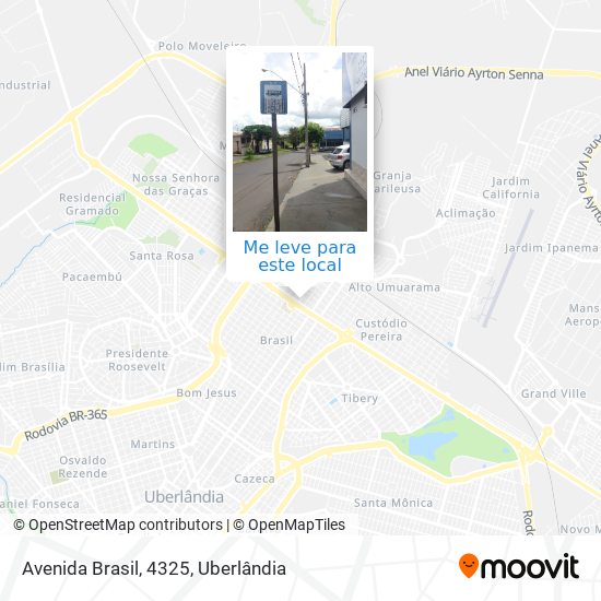 Avenida Brasil, 4325 mapa