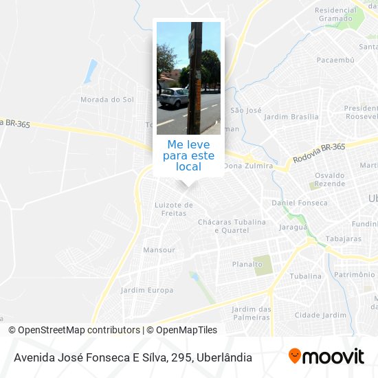 Avenida José Fonseca E Sílva, 295 mapa