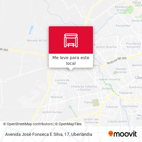 Avenida José Fonseca E Sílva, 17 mapa