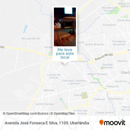 Avenida José Fonseca E Sílva, 1109 mapa