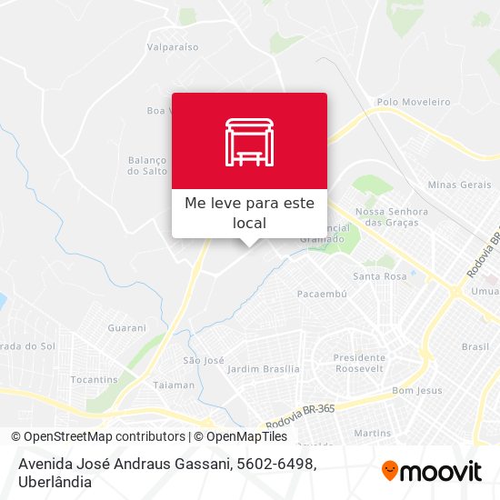 Avenida José Andraus Gassani, 5602-6498 mapa