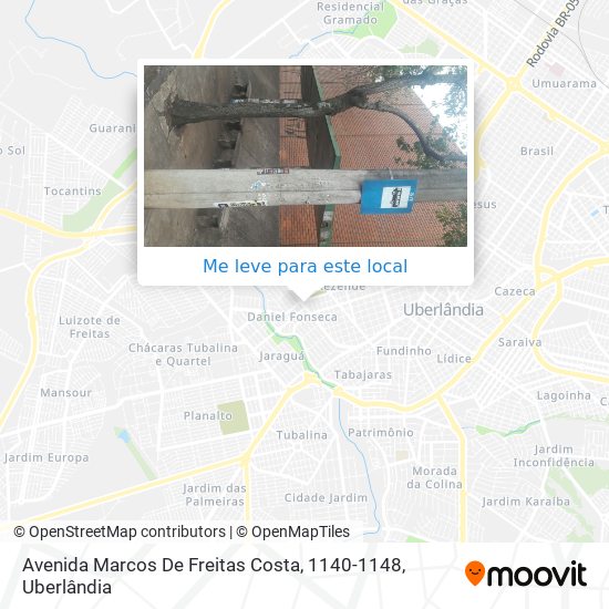 Avenida Marcos De Freitas Costa, 1140-1148 mapa