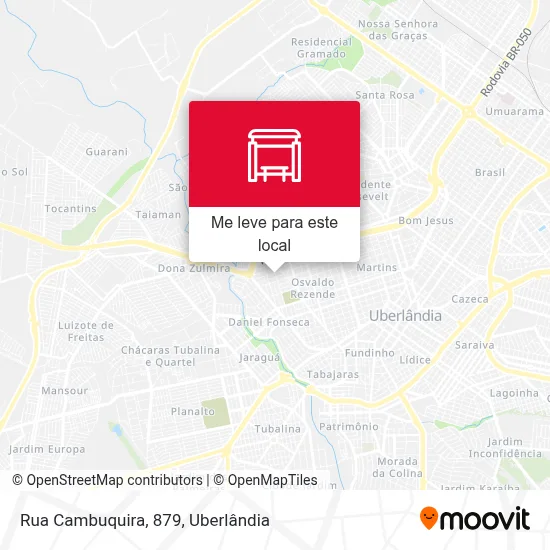 Rua Cambuquira, 879 mapa