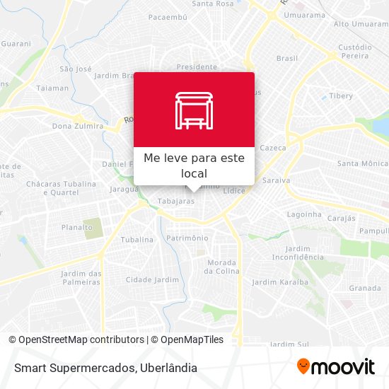 Smart Supermercados mapa