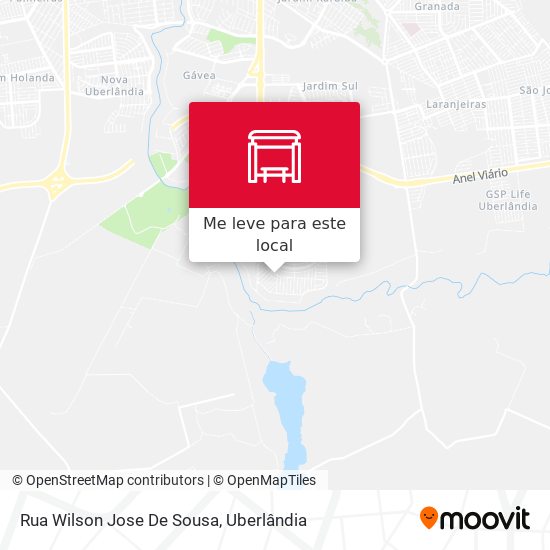 Rua Wilson Jose De Sousa mapa