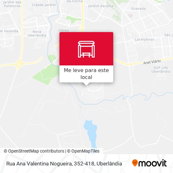 Rua Ana Valentina Nogueira, 352-418 mapa