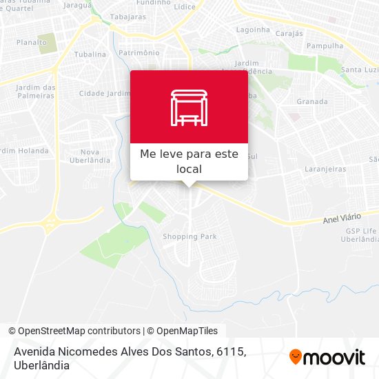 Avenida Nicomedes Alves Dos Santos, 6115 mapa