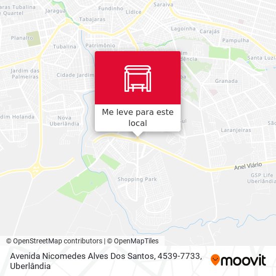 Avenida Nicomedes Alves Dos Santos, 4539-7733 mapa