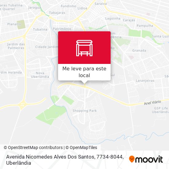 Avenida Nicomedes Alves Dos Santos, 7734-8044 mapa