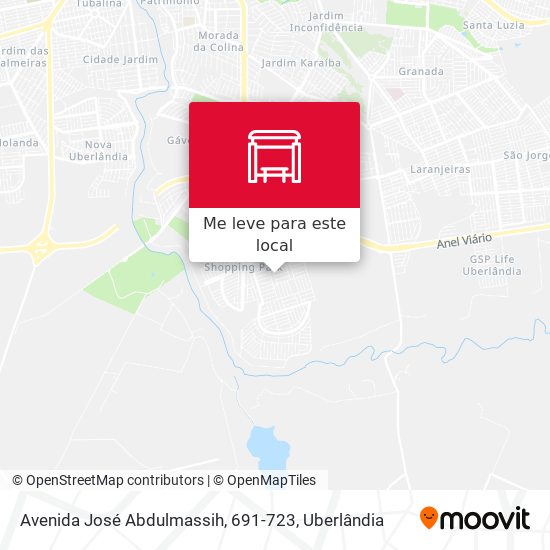 Avenida José Abdulmassih, 691-723 mapa