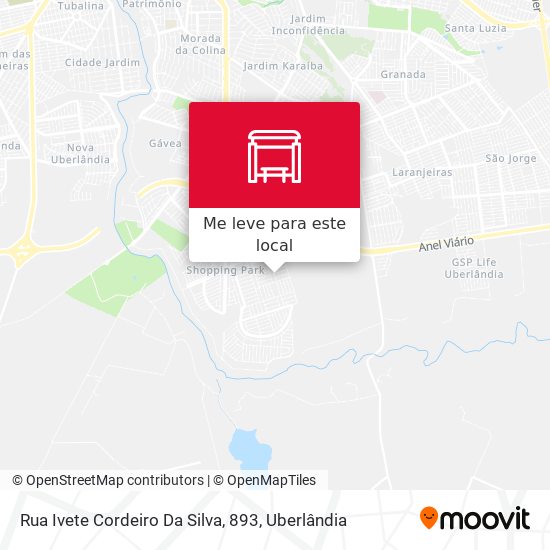 Rua Ivete Cordeiro Da Silva, 893 mapa