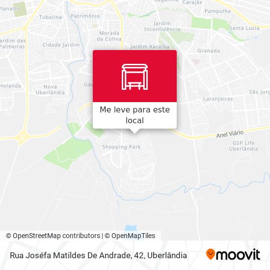 Rua Joséfa Matildes De Andrade, 42 mapa