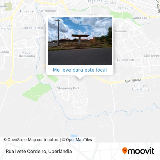 Rua Ivete Cordeiro mapa
