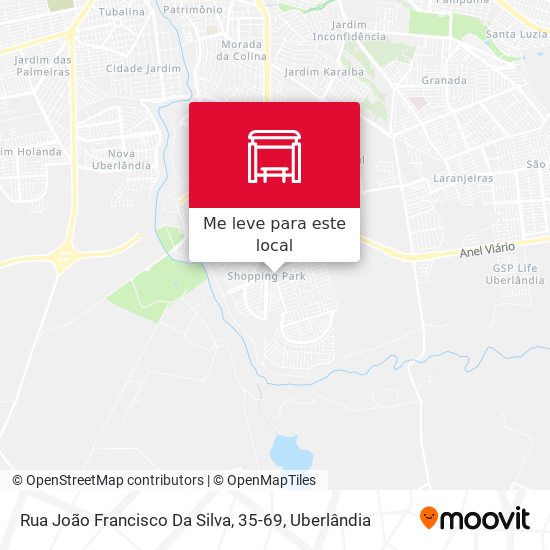 Rua João Francisco Da Silva, 35-69 mapa