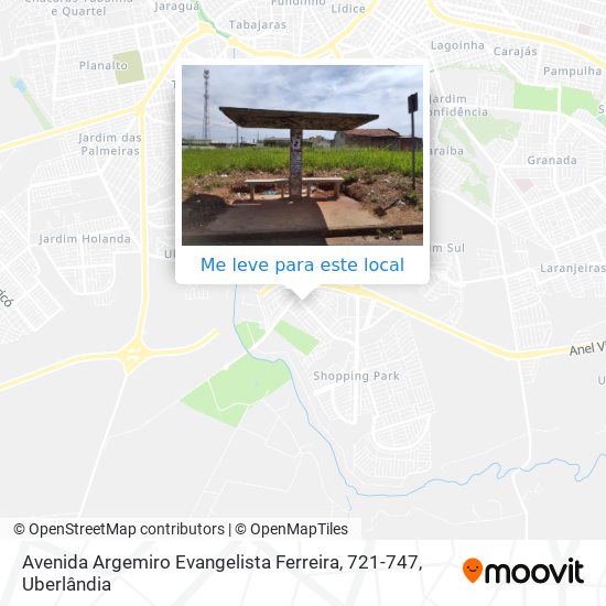 Avenida Argemiro Evangelista Ferreira, 721-747 mapa