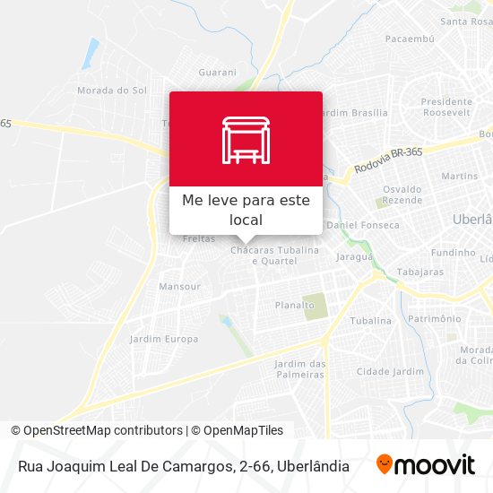 Rua Joaquim Leal De Camargos, 2-66 mapa