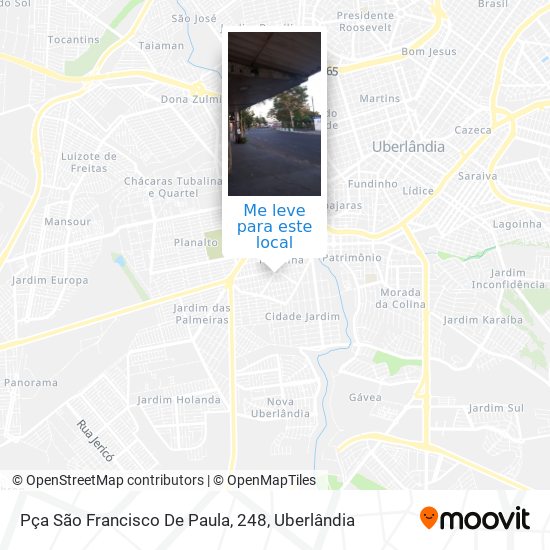 Pça São Francisco De Paula, 248 mapa