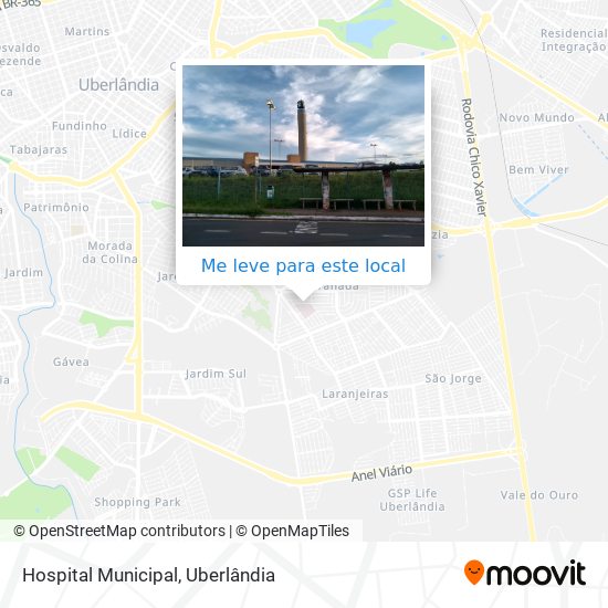 Hospital Municipal mapa