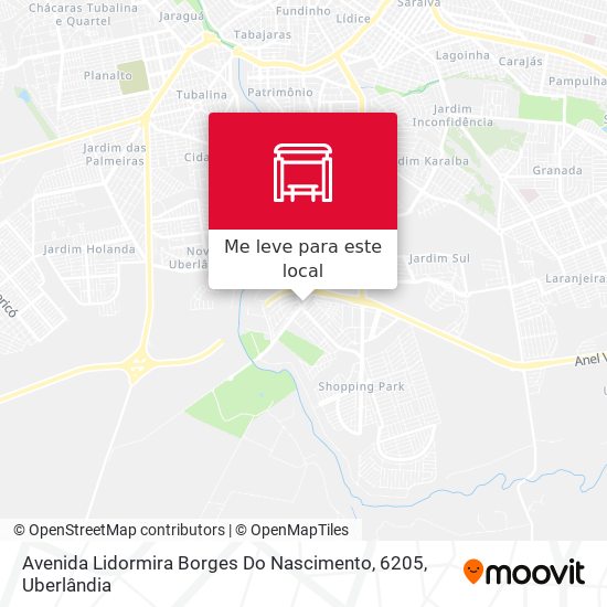 Avenida Lidormira Borges Do Nascimento, 6205 mapa