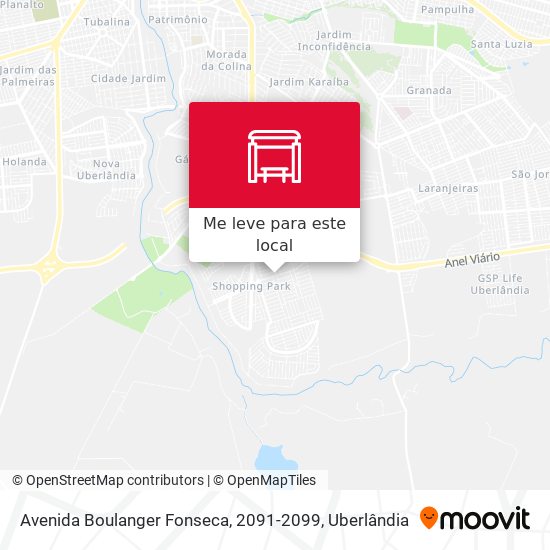 Avenida Boulanger Fonseca, 2091-2099 mapa