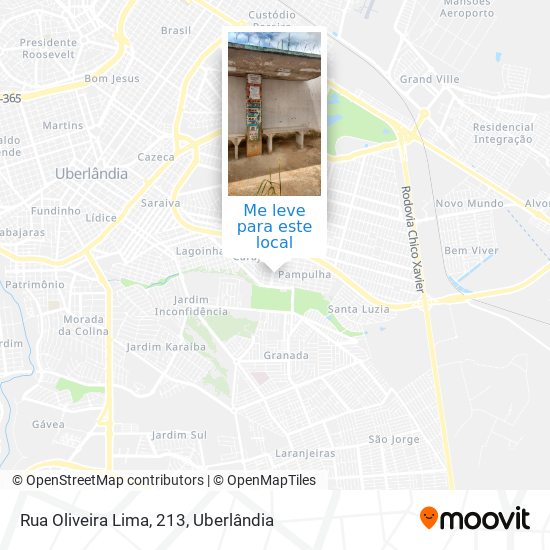 Rua Oliveira Lima, 213 mapa