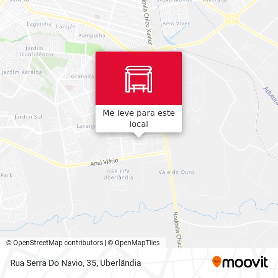 Rua Serra Do Navio, 35 mapa