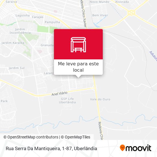 Rua Serra Da Mantiqueira, 1-87 mapa