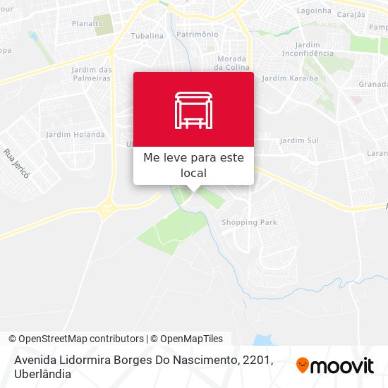 Avenida Lidormira Borges Do Nascimento, 2201 mapa