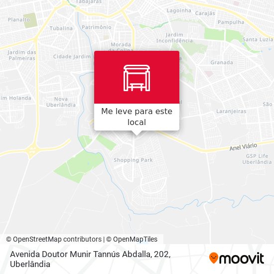 Avenida Doutor Munir Tannús Abdalla, 202 mapa