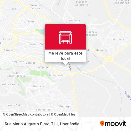 Rua Mario Augusto Pinto, 711 mapa