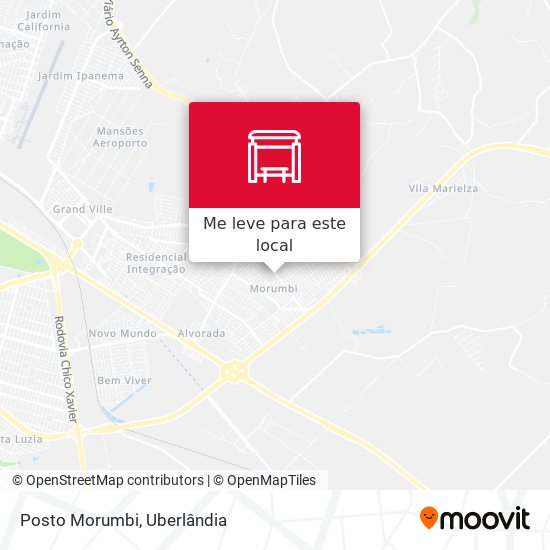 Posto Morumbi mapa