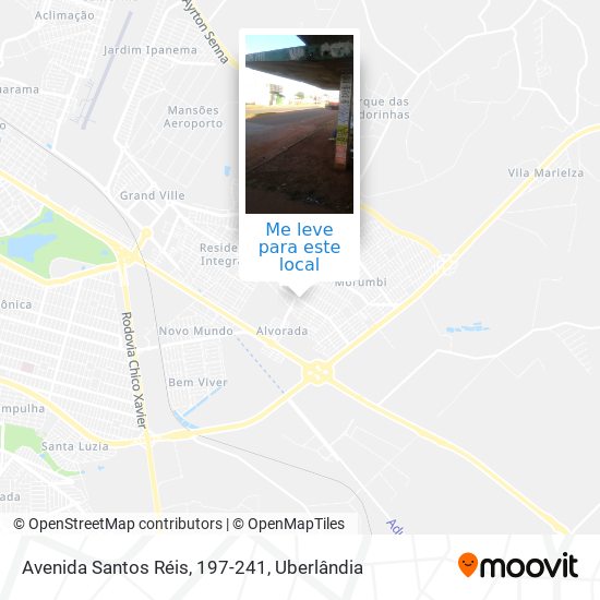 Avenida Santos Réis, 197-241 mapa