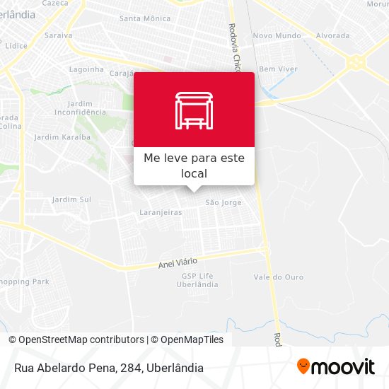 Rua Abelardo Pena, 284 mapa