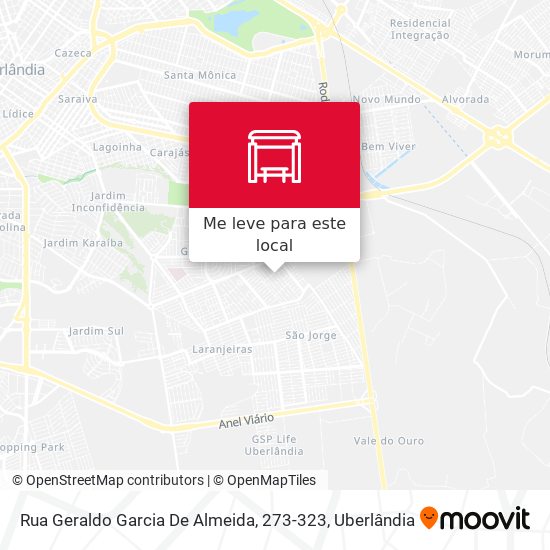 Rua Geraldo Garcia De Almeida, 273-323 mapa