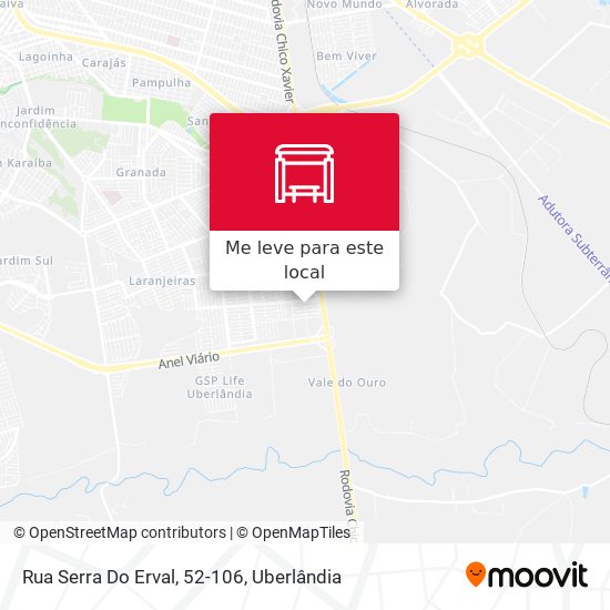 Rua Serra Do Erval, 52-106 mapa