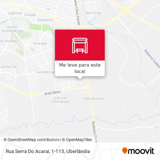 Rua Serra Do Acaraí, 1-115 mapa