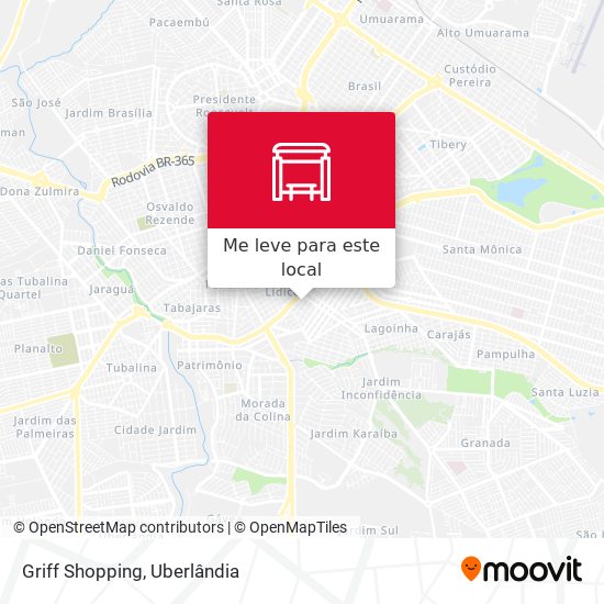 Griff Shopping mapa