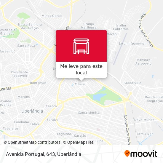 Avenida Portugal, 643 mapa