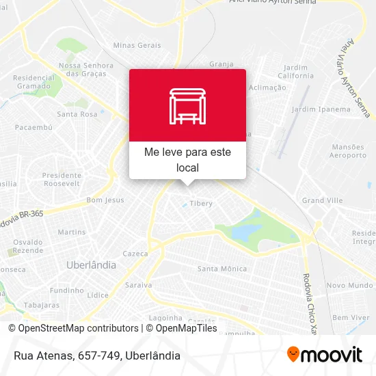 Rua Atenas, 657-749 mapa