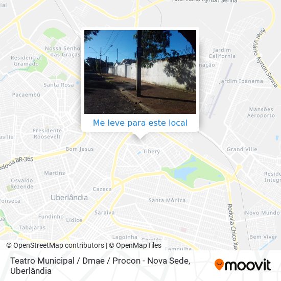 Teatro Municipal / Dmae / Procon - Nova Sede mapa