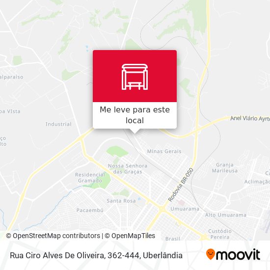 Rua Ciro Alves De Oliveira, 362-444 mapa