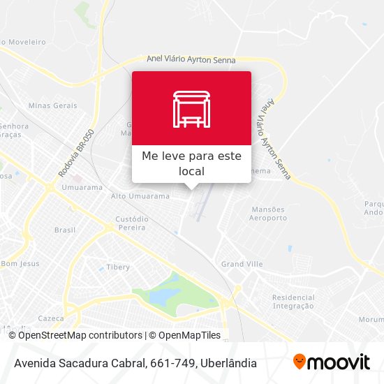 Avenida Sacadura Cabral, 661-749 mapa