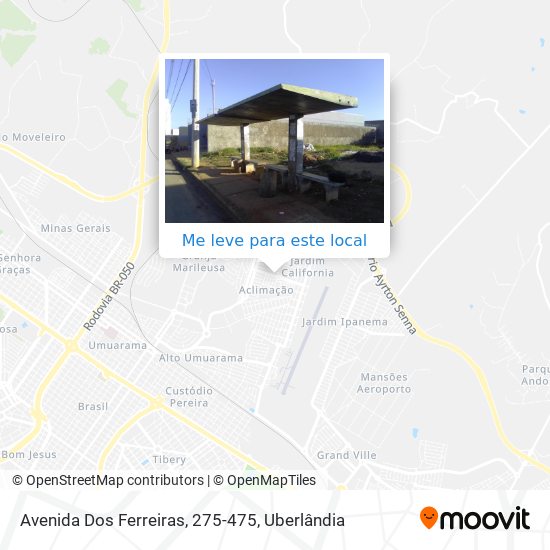Avenida Dos Ferreiras, 275-475 mapa
